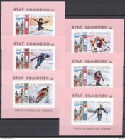 Olympische Spelen 1976 , Komoren - Zegels Deluxe  Postfris - Winter 1976: Innsbruck