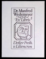 EX LIBRIS  GERHARD TAG Per DR. MANFRED WEDEMEYER L27b-F01 - Exlibris