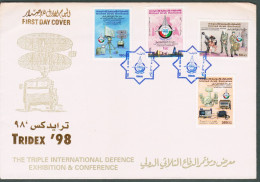 United Arab Emirates 1998 FDC International Defense Fair "TRIDEX '98" - Andere & Zonder Classificatie