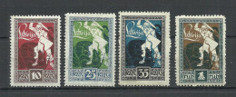 LETTLAND Latvia 1919 Michel 36 - 39 * - Lettonie