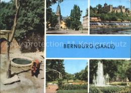 72328910 Bernburg Saale Baerenzwinger Schloss Kurhaus Rosengarten Marx Engels Pl - Bernburg (Saale)