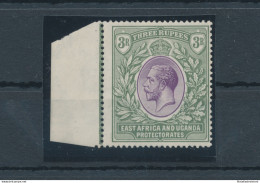1921 East Africa And Uganda - Stanley Gibbons N. 73 - 3 Violet And Green - MNH** - Andere & Zonder Classificatie