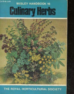Culinary Herbs - Wisley Handbook 16 - PAGE MARY - WILLIAM T. STEARN - 1974 - Linguistique