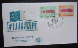 FDC 1489/90 'Europa CEPT' - 1961-1970