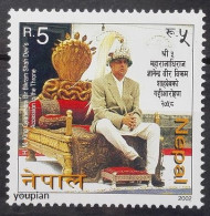 Nepal 2002, King's Accession To The Throne, MNH Single Stamp - Nepal