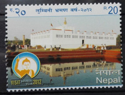 Nepal 2012, Visit Lumbini Year, MNH Single Stamp - Nepal