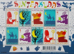 Netherlands 2013, Santa, MNH Unusual S/S - Unused Stamps