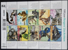 Netherlands 2013, Zoo, MNH S/S - Nuovi