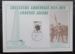 1733 'Ardense Jagers' - FDC - Documents Commémoratifs