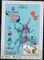 ISRAEL 2004 SOUVENIR LEAF BASKETBALL FINAL FOUR 2004 VF!! - Other & Unclassified