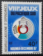 New Caledonia 1987, Pacific Games In Noumea, MNH Single Stamp - Nuovi