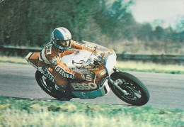 Delcampe - CPSM - MOTO - Motocycliste-Yamaha 350 TZ-Olivier Chevallier - Motorräder