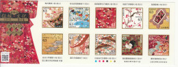 2021 Japan Tradition And Culture Kimono Fashion Costume  Miniature Sheet Of 10 MNH @ BELOW FACE VALUE - Nuovi