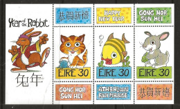 Ireland 1999 Greeting Stamps: Pets   Mi  Bloc 30 MNH(**) - Unused Stamps