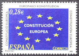 España Spain 2005  Constitucion Europea  Mi 4016  Yv 3721  Edi 4141  Nuevo New MNH ** - European Community