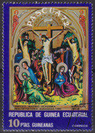 1972Äquatorial-Guinea ° Mi:GQ 50, Sn:GQ 72-38, Yt:GQ 18E, Death Of Jesus, Ostern, Easter 1972 - Pâques