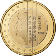 Pays-Bas, Beatrix, Euro, 2005, Utrecht, BU, FDC, Bimétallique, KM:239 - Paesi Bassi