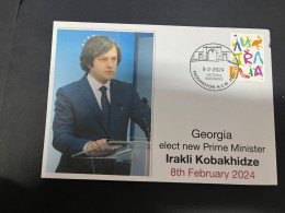 17-2-2024 (4 X 27) Georgia Elect New Prime Minister - Irakli Kobakhidze (8-2-2024) - Géorgie