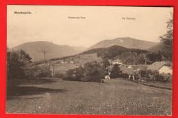 ZXO-36  Montmollin Vue Générale Creux-du-Van La Tourne. Fermes. Circ. 1924 - Montmollin