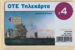 GREECE - X2389, Taming The Waves, Paintting, Saling, 2.500ex, 7/15, Mint  NSB - Grèce