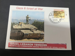 16-2-2024 (4 X 25) War In Gaza - Israel / LEbanon Tensions - Hezbollah Commder Among Ten Killed In Israeli Strike - Militaria