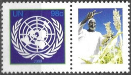 United Nations UNO UN Vereinte Nationen New York 2009 Greetings Summit On Climate Change Mi.No.1161C Label MNH ** Neuf - Ongebruikt