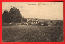 ZXO-37  Val-de-Ruz  La Jonchère Pension Matthey-Doret. Petite Animation.Fehlmann  Circulé 1912 Avec Cachet La Jonchère - Val-de-Ruz