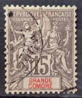 Grande Comore 1900/07 N°15 Ob TB Cote 15€ - Oblitérés