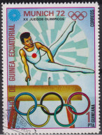 1972 Äquatorial-Guinea ° Mi:GQ 108, Sn:GQ 72-117, Yt:GQ 23A,Gymnastics (horse), Summer Olympics 1972, Munich - Guinea Ecuatorial