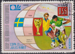 1973 Äquatorial-Guinea ° Mi:GQ 280, Sn:GQ 73-88, Yt:GQ 36F, Football World Cup 1974, Germany: Earlier World Cup Finals - Guinea Ecuatorial