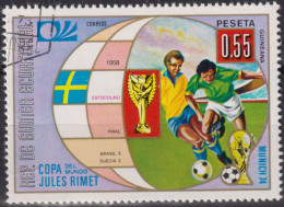 1973 Äquatorial-Guinea ° Mi:GQ 280, Sn:GQ 73-88, Yt:GQ 36F, Football World Cup 1974, Germany: Earlier World Cup Finals - Guinea Ecuatorial