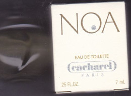 Miniature Vintage Parfum - Cacharel - EDT -noa -  Pleine Avec Boite 7 Ml - Miniatures Femmes (avec Boite)