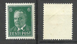 Estland Estonia 1940 Michel 157 W MNH NB! Fold Mark! Faltspur! - Estland