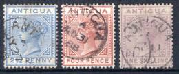 ANTIGUA, Michel No.: 13-15 USED, Cat. Value: 221€ - Altri & Non Classificati