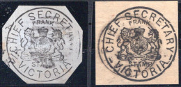 VICTORIA, USED - Fiscale Zegels