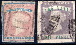 VICTORIA, Michel No.: 9-10 USED, Cat. Value: 400€ - Fiscal