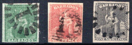 BARBADOS, Michel No.: 1ya USED, Cat. Value: 470€ - Barbados (...-1966)
