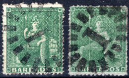 BARBADOS, Michel No.: 6aA USED, Cat. Value: 124€ - Barbados (...-1966)