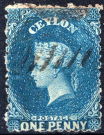CEYLON, Michel No.: 24C USED, Cat. Value: 180€ - Ceylan (...-1947)