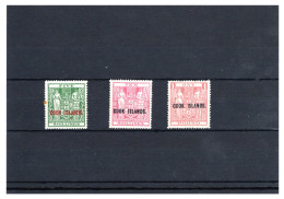 COOK-INSELN, Michel No.: 51-53 MNH, Cat. Value: 420€ - Sonstige & Ohne Zuordnung