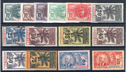 DAHOMEY, Michel No.: 18-32 MH, Cat. Value: 432€ - Collections