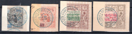 FRANZÖSISCHE SOMALIKÜSTE, Michel No.: 10, 13 CUT OUT - Somalia (1960-...)