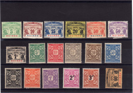 FRANZÖSISCH-GUINEA-PORTOMARKEN, Michel No.: P1-25 MH, Cat. Value: 263€ - Otros & Sin Clasificación