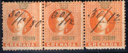 GRENADA, Michel No.: 13 PEN STRIPE - Grenada (...-1974)