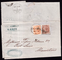 INDIEN, Michel No.: 19-20 LETTER - Other & Unclassified