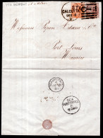 INDIEN, Michel No.: 19-20 LETTER - Other & Unclassified