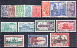 INDIEN, Michel No.: 191-206 MNH, Cat. Value: 880€ - Other & Unclassified