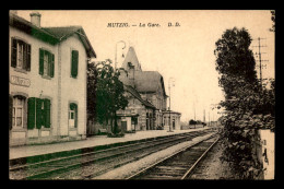 67 - MUTZIG - INTERIEUR DE LA GARE DE CHEMIN DE FER D'ALSACE-LORRAINE - Mutzig