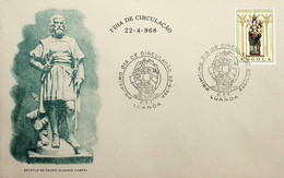 1968 Angola FDC 5º Centenário Do Nascimento De Pedro Álvares Cabral - Angola