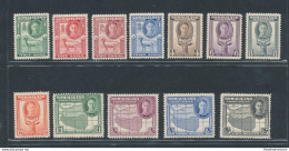 1942 Somaliland - Effige Giorgio VI., Stanley Gibbons N. 105/116 - 12 Valori - MNH** - Otros & Sin Clasificación